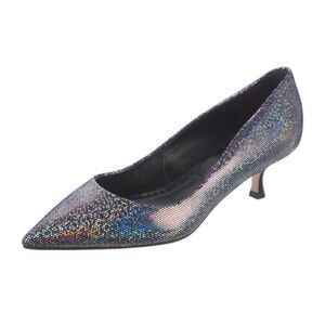 Tamara Mellon Sparkling Silver Forever 55 Pumps - New in Box!